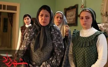 گریم وحشتناک بازیگر شهرزاد + عکس ۱۴+