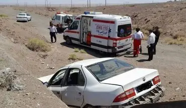 حادثه برای سمند در محور میامی- سبزوار؛ ۷ نفر مصدوم شدند
