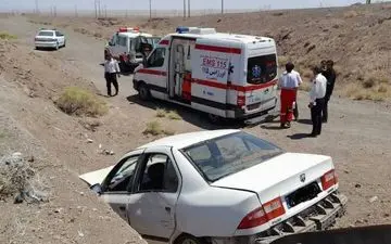 حادثه برای سمند در محور میامی- سبزوار؛ ۷ نفر مصدوم شدند