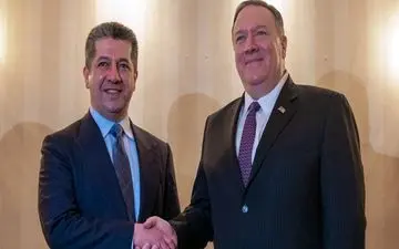 پامپئو از بارزانی به خاطر «حفاظت از پرسنل آمریکایی» تشکر کرد