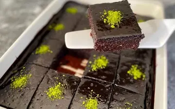 آموزش مرحله ای کیک برشی پف دار