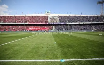 حال و هوای استادیوم آزادی و ترکیب سرخابی ها + فیلم