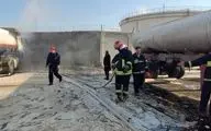 
مهار حریق کامیون سوخت رسان در شرکت نفت کرمانشاه
