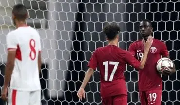 پیروزی قطر مقابل قرقیزستان