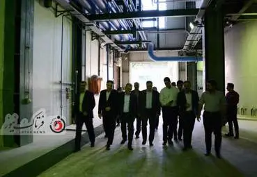 بازدید معاون اجرایی رئیس جمهور  از کارخانه اسیدسیتریک کرمانشاه