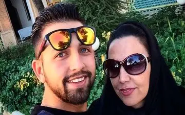 محسن افشانی و معضل انتشار عکس همسرش! + عکس