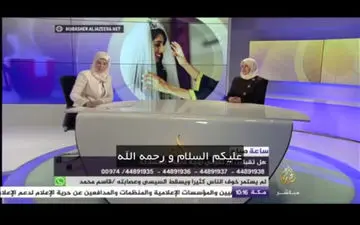 خانم مجری برنامۀ زنده غافلگیر شد / من زن دوم نیستم!+فیلم