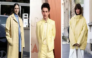 استایل بهاری با زرد کره‌ای؛ چگونه این رنگ محبوب را ست کنیم؟