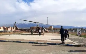 حادثه رانندگی در آذربایجان شرقی؛ انتقال فوری موتورسوار مصدوم با بالگرد اورژانس

