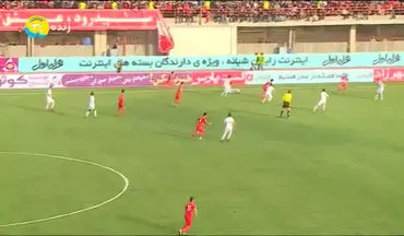 خلاصه بازی سپیدرود 0 - 1پرسپولیس + فیلم