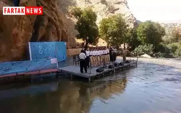 رقص زیبای هلپرکه در اولین جشنواره میوه های بهشتی