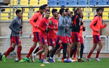 میهمان ویژه تمرین امروز پرسپولیس + عکس