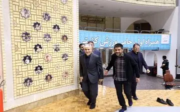 حضور وزیر ورزش در اردوی تیم‌های ملی کشتی + عکس