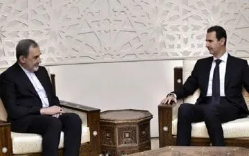  ولایتی با رئیس جمهوری سوریه دیدار کرد
