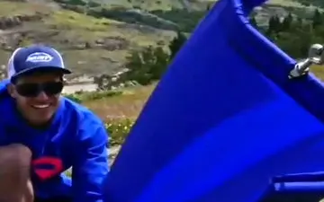 توربین بادی قابل حملی که از پارچه ساخته شده است!