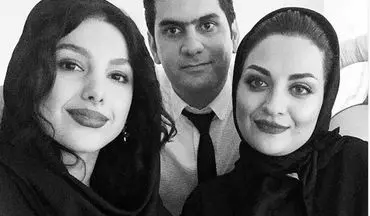 سلفی جوانه دلشاد به همراه لیلا ایرانی و همسرش