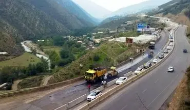 ترافیک در مبادی ورودی به مازندران سنگین است