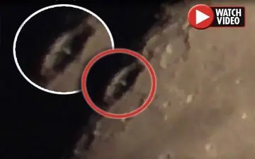 کشف سازه نارنجی رنگ عجیب روی ماه! +فیلم 