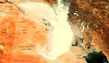 موج جدید توفان خاک در عراق نگران کننده است