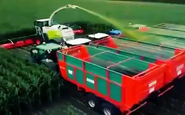 حرفه‌ای ترین روش برداشت محصولات کشاورزی + فیلم 