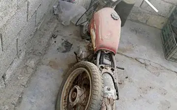 برش چوب با موتورسیکلت اوراقی + فیلم