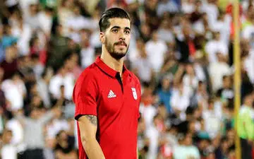 ستاره تیم ملی ایران خواننده شد