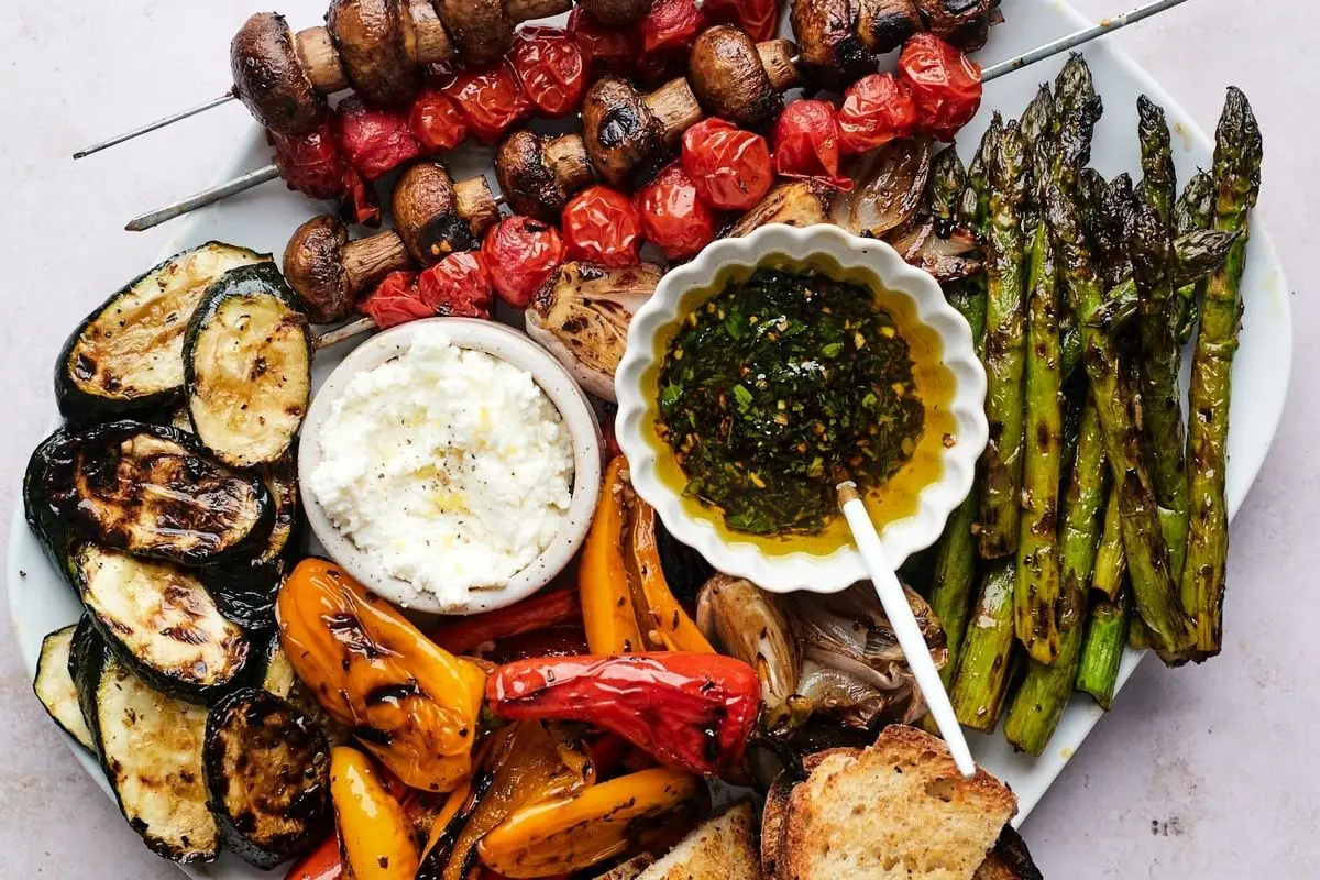 طرز تهیه بشقاب سبزیجات رژیمی؛ غذای سالم و خوشمزه به سبک رستورانی
