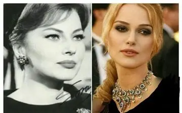 گردنبند ۲میلیون دلاری ثریا برگردن ستاره هالیوود +عکس