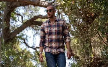 اصول ست کردن پیراهن فلانل برای آقایان
