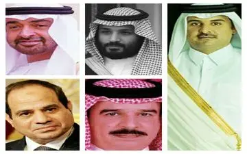  افزایش تنش میان عربستان، امارات و بحرین با قطر در آستانه دیدار با ترامپ