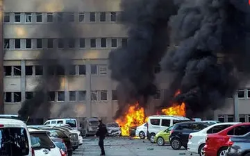 انفجار مرگبار در اتوبوس ضابطان قضایی + عکس 