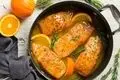 مرغ پرتقالی خوش عطر و طعم، مجلسی و خانگی | طرز تهیه آسان و سریع