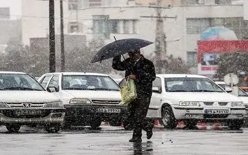 پیش بینی برف و باران در برخی استان‌ها