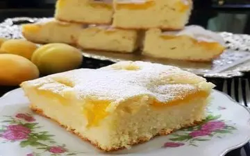 کیک زردآلو فوق العاده خوشمزه خانگی رو این طوری درست کن 