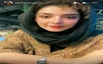 این استایل المیرا دهقانی رو هرکی ببینه سردش میشه!|المیرا دهقانی رخت زمستان به تن کرد!