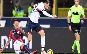 
توقف جنوا مقابل کالیاری