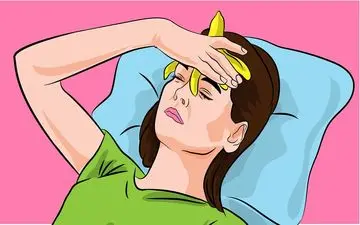 سردرد شدید را با پوست موز درمان کنید
