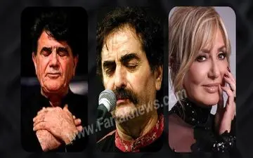 بیاد ماندنی و تکرار نشدنی| سه اسطوره موسیقی ایران در یک قاب/ عکس