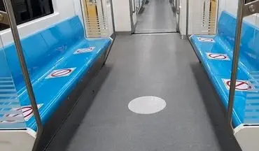 مترو تهران علامت گذاری شد
