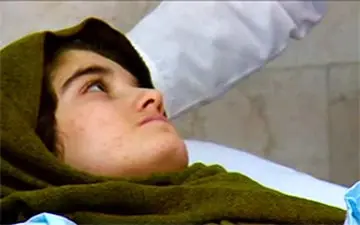 جدیدترین وضعیت جسمانی هانیه، دختر فداکار کرمانشاهی + فیلم