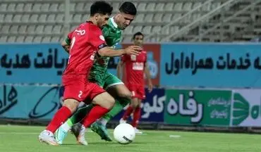 برتری پرگل پرسپولیس مقابل ماشین سازی در پایان نیمه اول