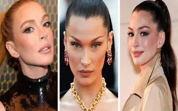 ترفند جدید سلبریتی‌ها برای چهره‌ای جوان‌تر/ با یک دم‌اسبی ساده، صورتت را لیفت کن!