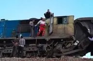 برخورد لوکوموتیو با واگن قطار در اردکان یزد ۲ مصدوم برجا گذاشت