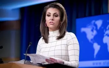 توییت سخنگوی وزارت خارجه آمریکا در پی اعمال تحریم علیه ایران
