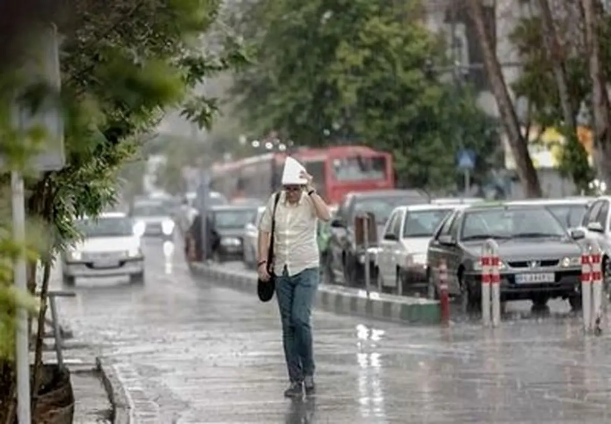  پیش بینی رگبار باران و رعد و برق در تهران