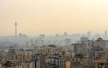 کیفیت هوای تهران برای گروه های حساس ناسالم است