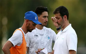 تیپ و استایل خاص و گانگستری مربیان استقلال! +عکس