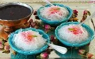 طرز تهیه  فالوده شیرازی خانگی| بی نظیره!