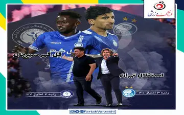 اختصاصی/ استقلال- گل‌ گهر؛ راند نهایی ژنرال و ساپینتو برای سفت کردن جایگاه