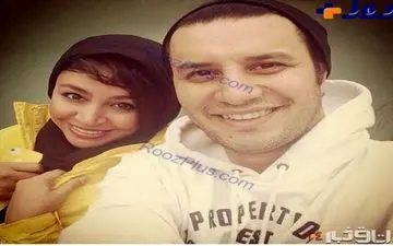 سلفی بامزه و جالب زن و شوهر بازیگر +عکس